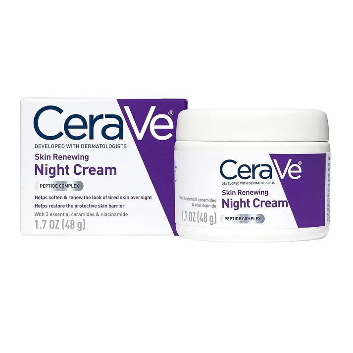 CeraVe 4-In-1 Skincare Kit – Cleanser, Serum, Night Cream & Sunblock For Healthy, Radiant Skin