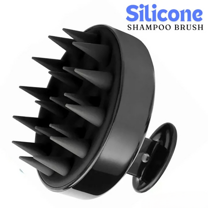 1 Piece Scalp Massager Shampoo Brush – Silicone Hair Scalp Scrubber for Deep Cleaning & Relaxing Massage (Multicolor, Pack of 1)