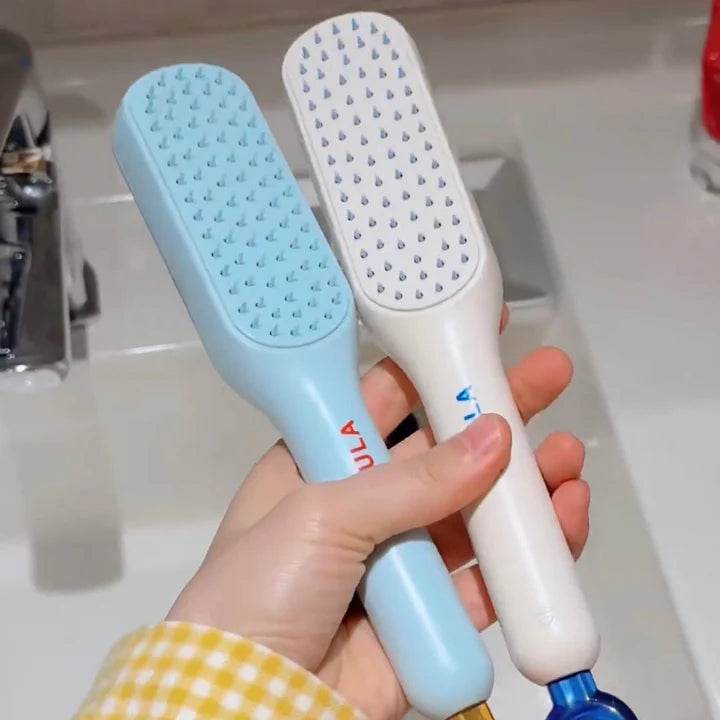 Self-Cleaning Anti-Static Massage Comb