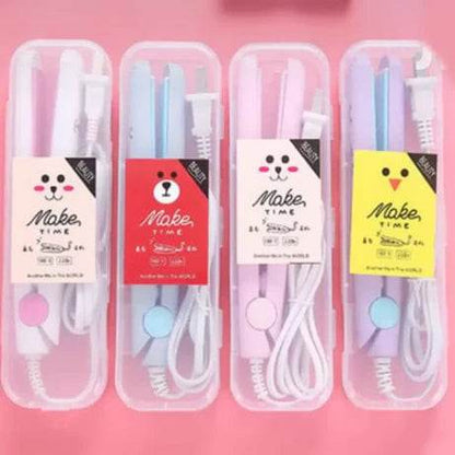 Mini Portable Hair Straightener For Women