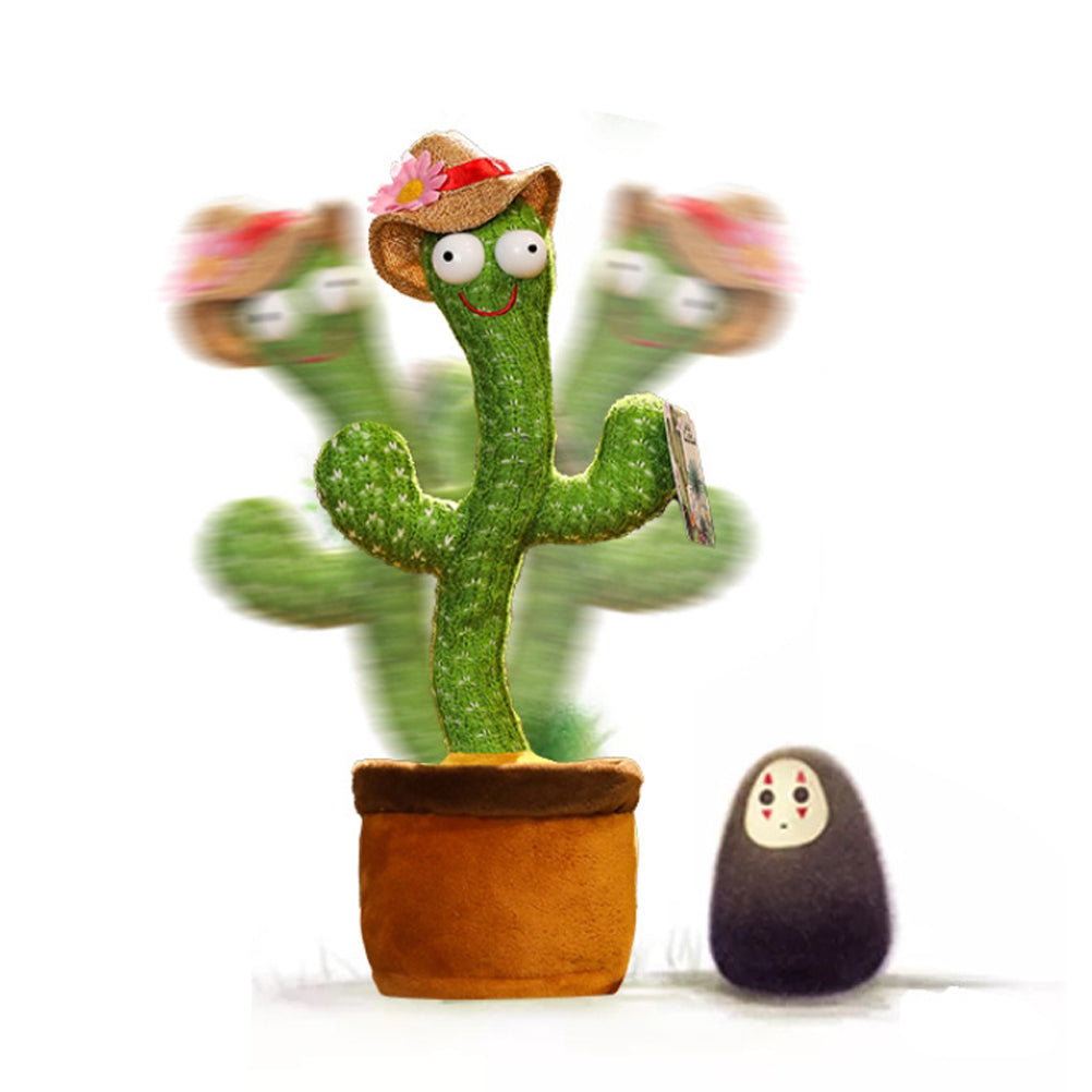 Cute Dancing and Talking Cactus Toy