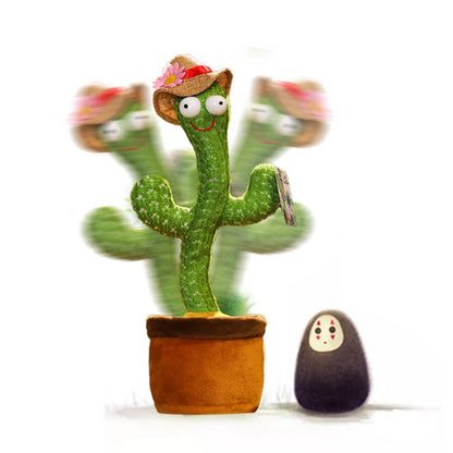 Cute Dancing and Talking Cactus Toy