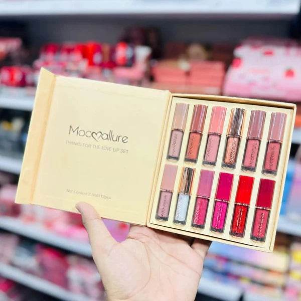 12 pcs Mocallure Lip Gloss