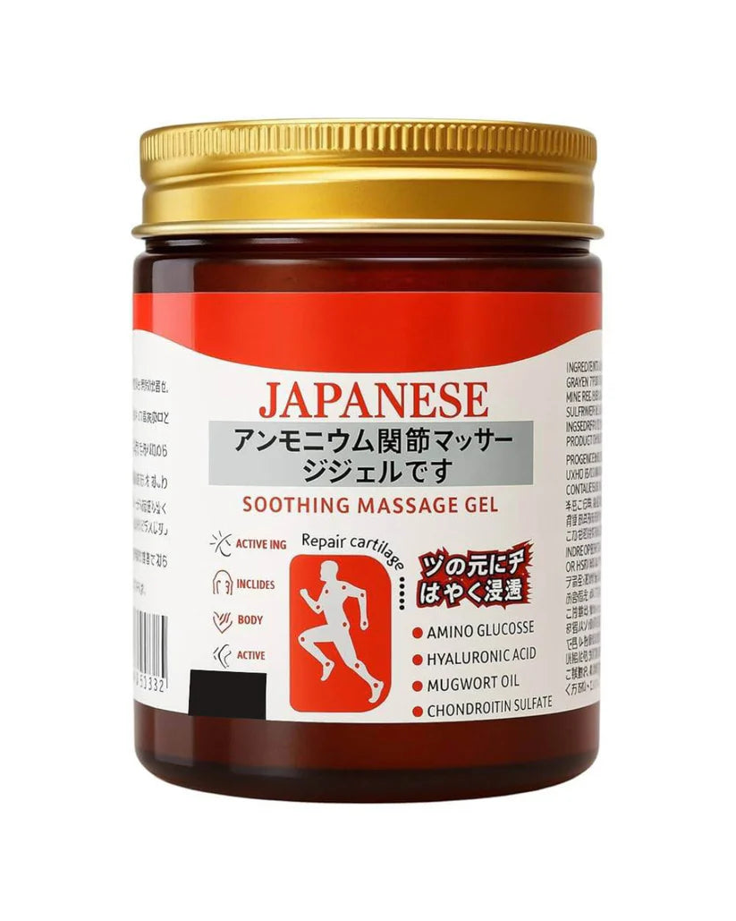 Japanese Soothing Massage Gel for Back, Knee, Joint, Muscle Pain Relief Gel (100 g)