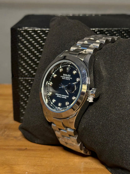 Dial RLX Date – 40mm – Stainless Steel – C-496